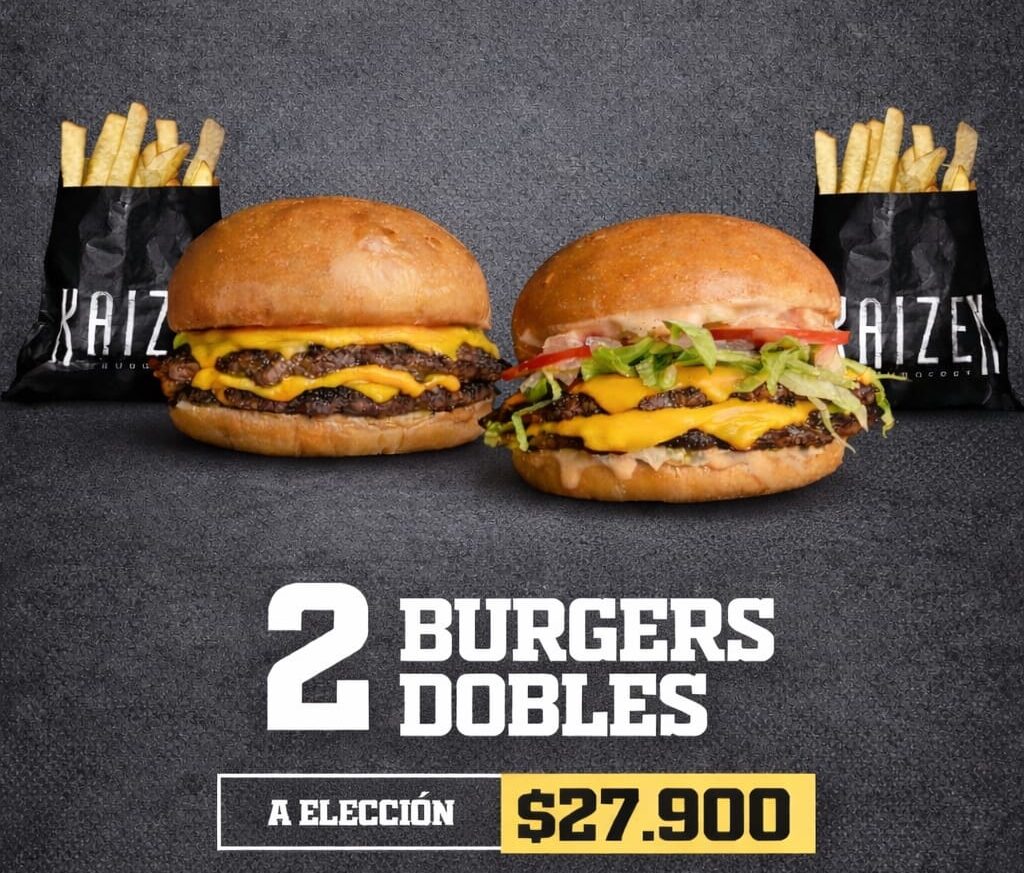 PROMO KAIZEN MONTH 2 BURGER
