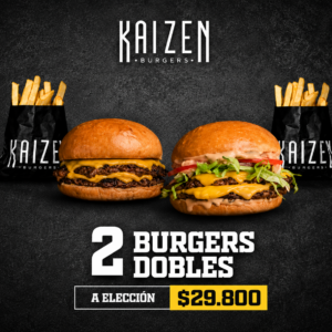 PROMO KAIZEN MONTH 2 BURGER